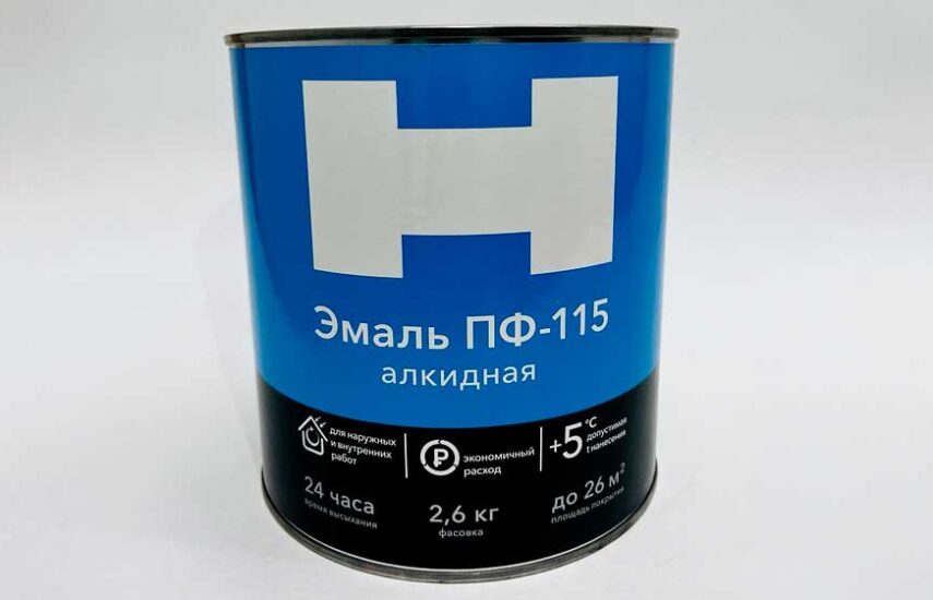 Эмаль ПФ-115 (алкидная) H