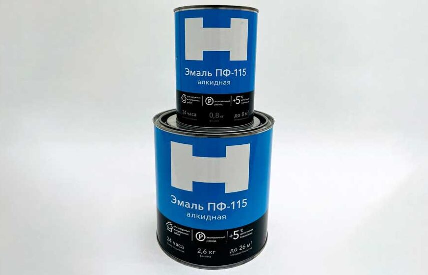 Эмаль ПФ-115 (алкидная) H