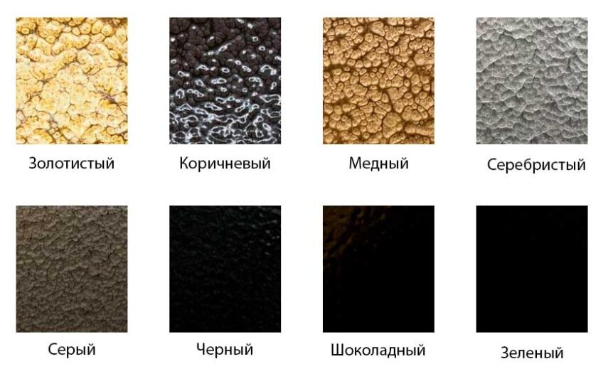 Грунт-эмаль по ржавчине 3в1 Dali молотковая