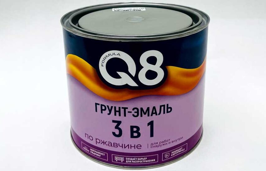Грунт-эмаль Formula Q8 3в1