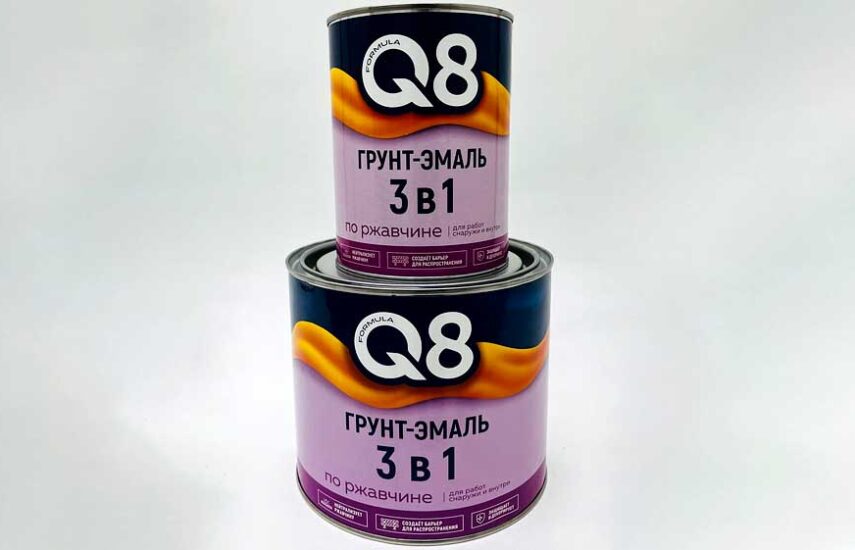 Грунт-эмаль Formula Q8 3в1