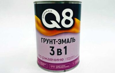 Грунт-эмаль Formula Q8 3в1