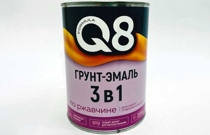 Грунт-эмаль Formula Q8 3в1