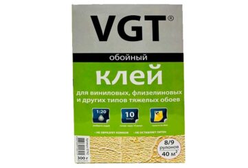 Клей VGT 0.3 кг для тяжелых обоев