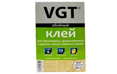Клей VGT 0.3 кг для тяжелых обоев